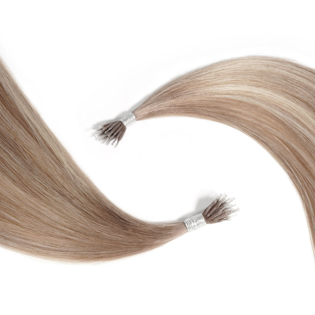 NANO RING Hair Extensions, 7-Star Full Cuticle Remy Hair (3)