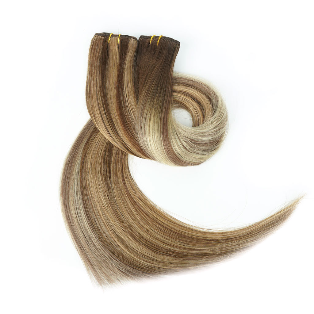 Single-Piece Clip-In Human Hair Extension, 6-Star Remy Hair B single piece clip in hair extensions