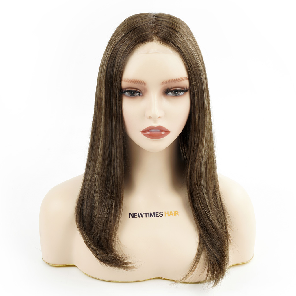 HEATHER Parrucca Medica di Capelli Remy con Lace Legato a Mano all'Ingrosso da Newtimes Hair (3)
